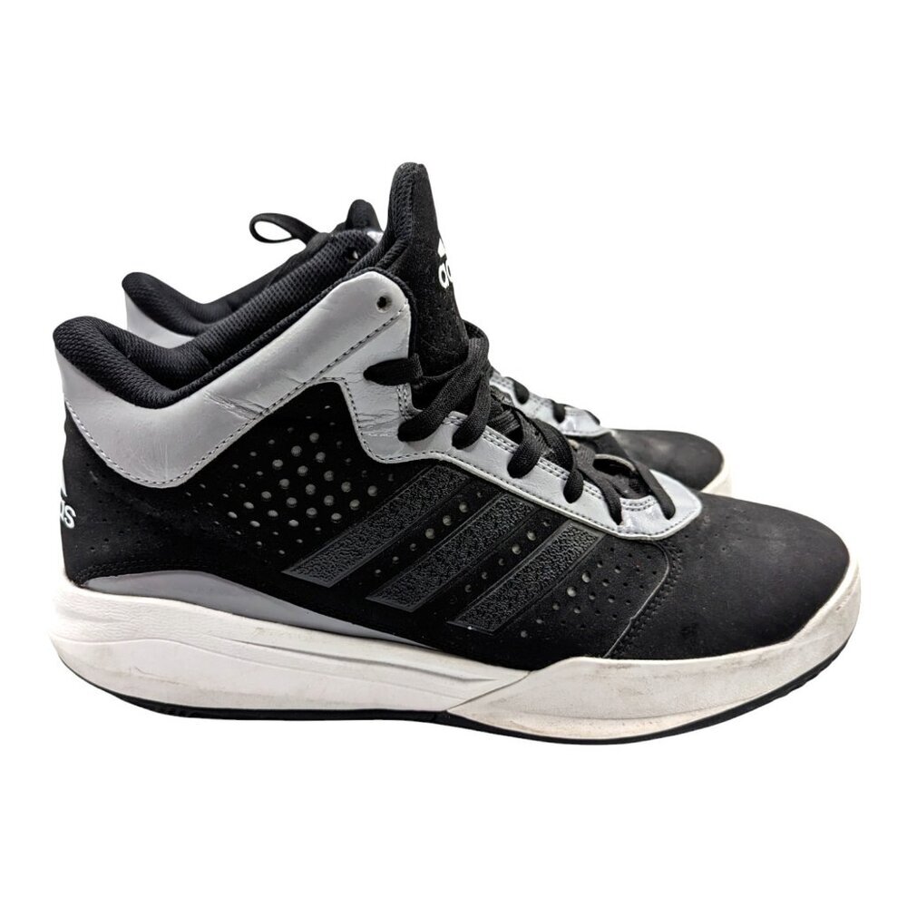 Adidas Outrival Basketball Shoes Mens Size 10.5 Sneakers Black Gray C76536
